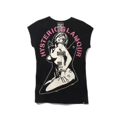 HYSTERIC GLAMOUR Guitar Girl Tee