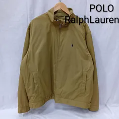 Polo by RALPH LAUREN ポロバイラルフローレン ジャケット、上着 ジャンパー、ブルゾン ウィンドブレーカー 裏フリース ベージュ XL