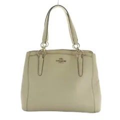 コーチ COACH ミネッタ Minetta ハンドバッグ クロスグレイン オフホワイト F57847 /SS ■OS