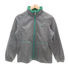 フィラ FILA ジャケット ブルゾン M 灰色 グレー 長袖 スタンドカラー フルジップアップ /SJ ■GY58