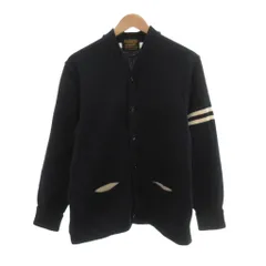 スクーカム SKOOKUM ニットカーディガン ウール USA製 プレッピー 38 紺 ネイビー /UO ■GY58のサムネイル