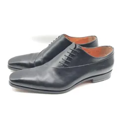 【中古】santoni ドレスシューズ　ブラック　サイズ8・1/2 サントーニ[17]のサムネイル