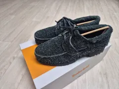 Timberland × SCULP STORE 3アイ ボート シューズ ブラック スウェード 265