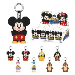 [POP MART] Mickey Family Cute Together Keychain Series Figures【1ピース】 ポップマート ガチャガチャ ブラインド ボックス フィギュア プラモデル プレミアム おもちゃ PVC ソフビ オリジナル