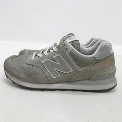 t■【26.5cm】ニューバランス/New Balance ML574EGG スエードスニーカー■灰/MENS/43【中古】