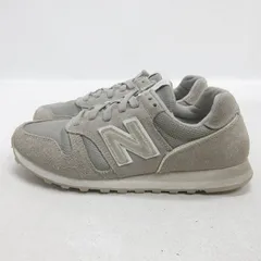 t■【24.5cm】ニューバランス/New Balance WL373SH2 スエードスニーカー■灰/LADIES/49【中古】