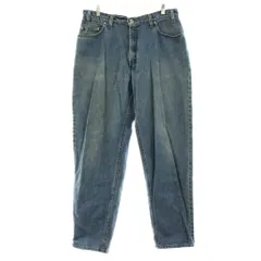 リーバイス Levi's シルバータブ LOOSE 90's ヴィンテージ デニムパンツ ジーンズ ジップフライ ダメージ加工 34 インディゴブルー /KU