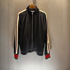 GUCCI ブラック アイボリー ジャージ - メルカリ