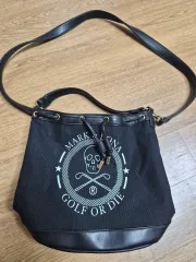MARK&LONA ブラック バケットバッグ ショルダーバッグ