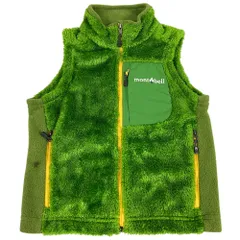MONT-BELL モンベル 1106495 キッズ クリマエア ベスト グリーン 100サイズ 正規品 / 54401