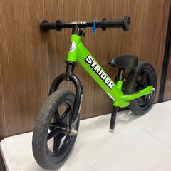 STRIDER バランスバイク グリーン ヘルメットセット - メルカリ