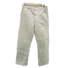 リーバイス Levi's 501 デニムパンツ ジーンズ ストレートパンツ アンクル丈 34 ライトベージュ ボタンフライ /SY32 ■GY61