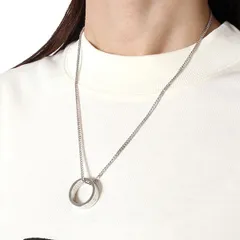 26SSモデル エムエムシックス MM6 Maison Margiela レディース ニューメリック シグネチャーリング ネックレス【シルバー】 SM6UU0048 P7296 951/【2026SS】のサムネイル
