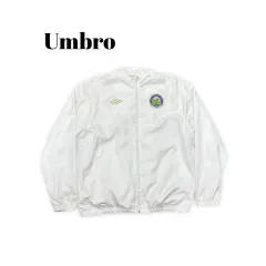 (100) アンブロ 白 ウィンドブレーカー