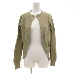 エムエムシックス メゾンマルジェラ MM6 Maison Margiela ガウンカーディガン ニット カレンダータグ M カーキ /JS ■GY60のサムネイル