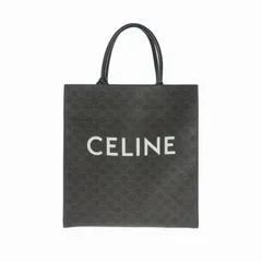 セリーヌ CELINE トリオンフ キャンバス バーディカル カバ ラージ トートバッグ ハンドバッグ 鞄 ブラウン 茶のサムネイル