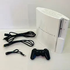 【すぐ遊べる】【動作確認/初期化済み】SONY プレイステーション3 本体 ホワイト ソニー PS3 Playstation3 プレステ3 CECHH00 HE6