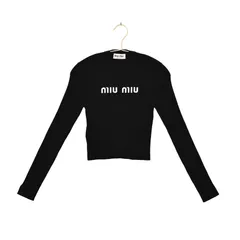 MIU MIU ミュウミュウ トップス クロップドニット MML787のサムネイル