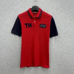 90 Tommy Hilfiger トミーヒルフィガー メンズ 半袖 カラーTシャツ