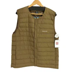 モンベル mont bell スペリオダウン ラウンドネックベスト メンズ JPN：XL 