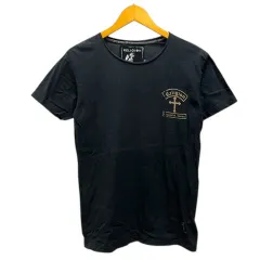 レリジョン RELIGION Tシャツ クルーネック コットン プリント 半袖 S 黒 ブラックのサムネイル