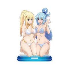 【新品】 この素晴らしい世界に祝福を！３ アクリルキャラスタンド アクア＆ダクネス 1