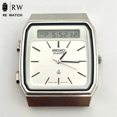希少・箱・説明書付◇稼働品◇SEIKO H357 デジアナ ハイブリッド 当時