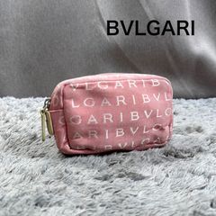 ブルガリ BVLGARI ポーチ ピンク - メルカリ