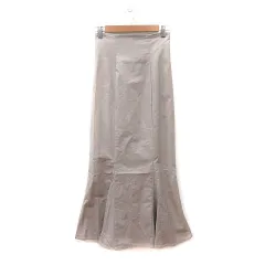 スナイデル SNIDEL タイトスカート ロング マーメイド 1 グレージュ /MS