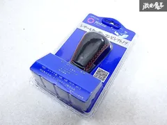 ★新品・未使用品★ SPARCO スパルコ SPG105 レザー＆カーボンコンビ シフトノブ 赤ステッチ レッドステッチ 即納 棚S-3-1のサムネイル