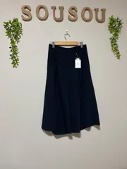 ☆12☆ ROPE PICNIC ガウチョパンツ　サイズ40 ネイビー　タグ付き未使用