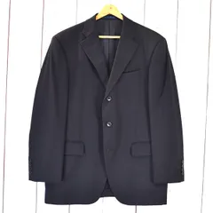 五大陸 gotairiku 3つボタン シングル ジャケット AB4 / M ダークネイビー 袖口4つ釦 春夏対応 0205-SR-GO-SM-4501 / 6TD043 【送料無料】【中古】【メンズビジネス】202604