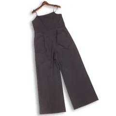 美品★ GREEN LABEL RELAXING ユナイテッドアローズ 春夏 オールインワン Sz.F レディース 灰 Sz.F　レディース グレーのサムネイル