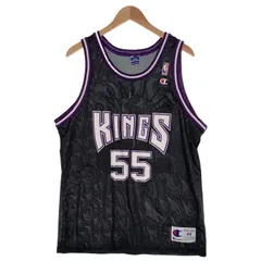 Champion チャンピオン Sacramento Kings サクラメント キングス Jason Williams ジェイソン ウイリアムス タンクトップ ブラック パープル メキシコ製 SIze Lのサムネイル