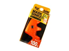 キザクラ(kizakura) エギボー マスクドシンカー(Egibow MASK DU SINKER) 100g オレンジ  エギング シンカー 錘 オモリ ウエイト エギのオモリ エギのシンカーのサムネイル
