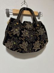 美品】BONIAボニア総柄 ワンショルダーバッグ モノグラム柄メタル 