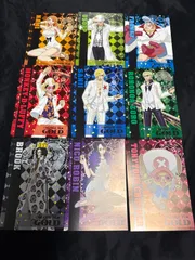 ワンピース フィルムゴールド 特典　ポストカード 9点まとめ売り