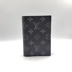 LOUIS VUITTON クーヴェルテュール パスポール NM モノグラムエクリプス モノグラムエクリプス RFID対応 PVC ブラック カードケース M64501 