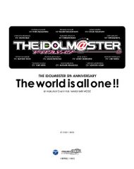 THE IDOLM＠STER 5th ANNIVERSARY The world is all one!! Blu-r
