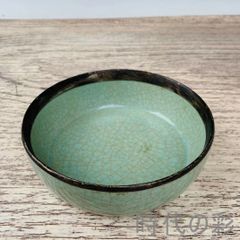 清乾隆 炉鈞釉 花口双耳高足碗 官窯風 古美術 唐物 一点物 - メルカリ