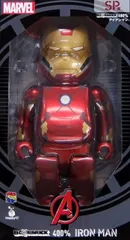 BE@RBRICK -ベアブリック- 400% アイアンマン 「Happyくじ MARVEL BE@RBRICK 2021」 SP賞【2週間以内発送】