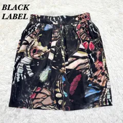 【美品】 Paul Smith BLACK ひざ上丈スカート 42 ブラック