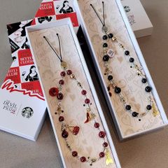 スターバックスとプラダを着た悪魔2 ビーズストラップセットスタバ会員