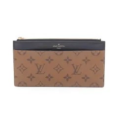 LOUIS VUITTON ルイ・ヴィトン スリム パース モノグラムリバース 札入れ