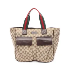 GUCCI グッチ シェリーライン GGキャンバス トートバッグ