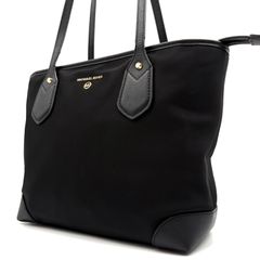 美品】マイケルコース トートバッグ ナイロン×PVC 肩掛け A4 黒 - メルカリ