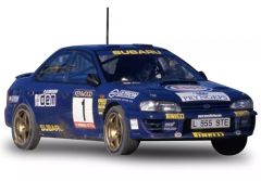 アンテナ加工 1/18 AUTOart スバル インプレッサ (GC8) WRC - メルカリ