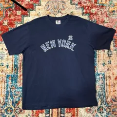 L NEW YORK YANKEES ロゴ 半袖