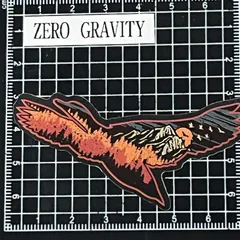 Y802　アウトドア・キャンプ防水ステッカー ZEROGRAVITY