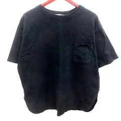 クラシカルエルフ CLASSCAL ELF トレーナー クルーネック 半袖 L 黒 ブラック /RT